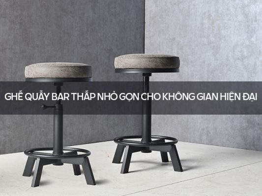 Ghế quầy bar thấp