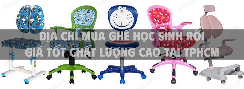 Địa chỉ mua ghế học sinh rời giá tốt chất lượng cao tại TPHCM